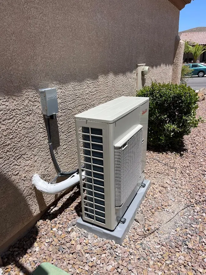 Residential air conditioning condenser unit in Luzerne